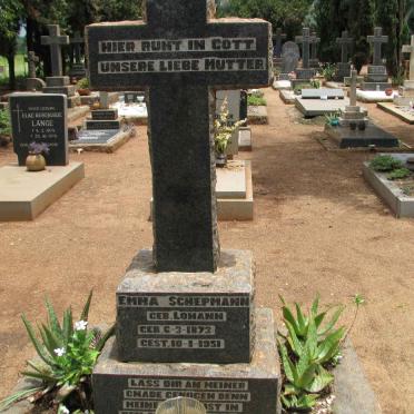 SCHEPMANN Emma nee LOHANN 1873-1951