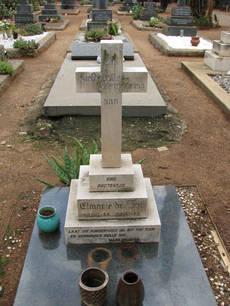 TOIT Elmarie, du 1959-1962