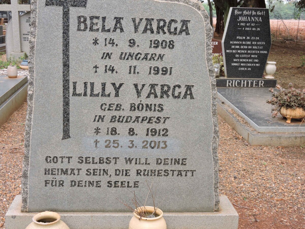 VARGA Bela 1908-1991 &amp; Lilly BÓNIS 1912-2013