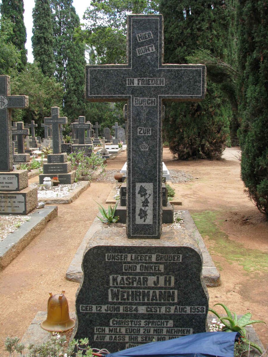 WEHRMANN Kaspar J.H. 1884-1958