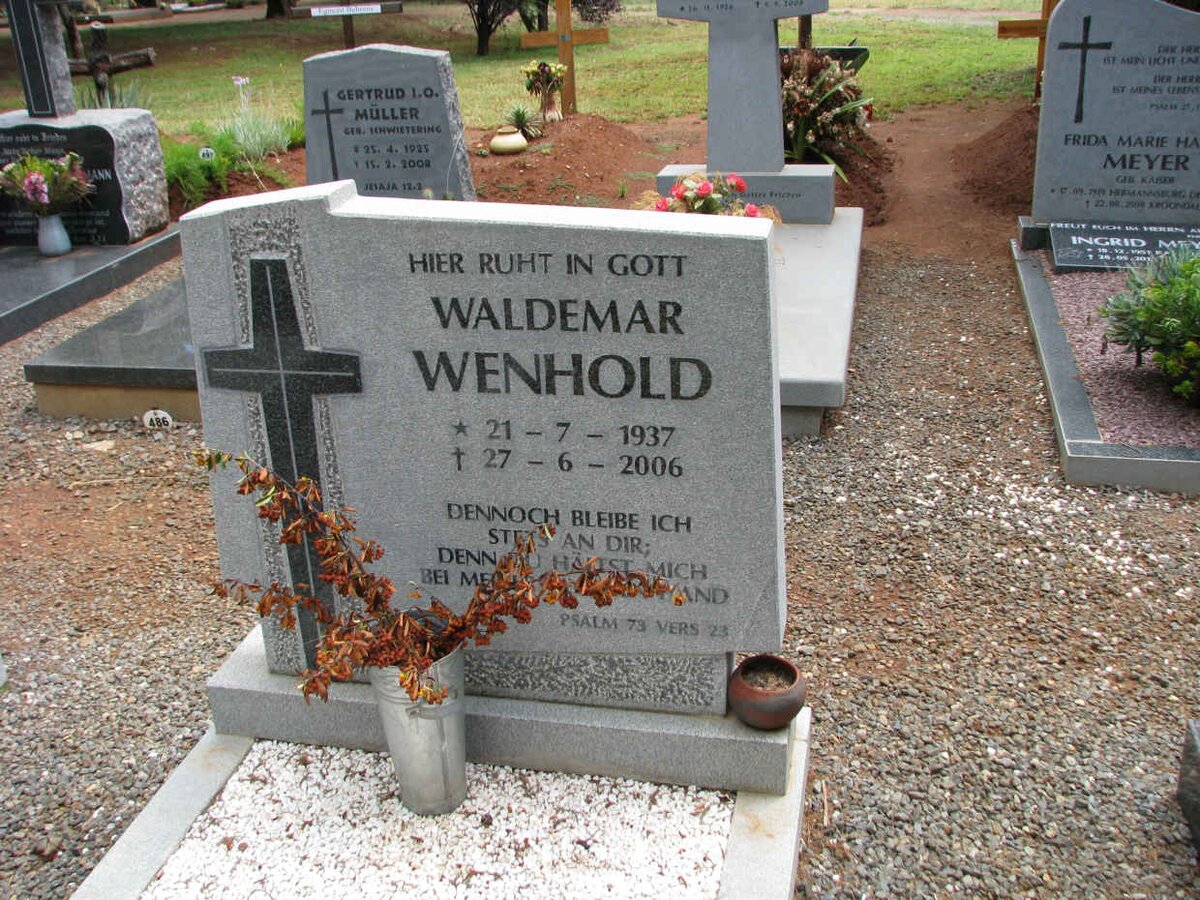 WENHOLD Waldemar 1937-2006