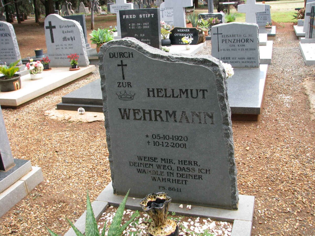 WEHRMANN Hellmut 1920-2001