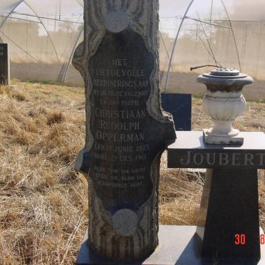 JOUBERT Christiaan Rudolph Opperman 1923-1961