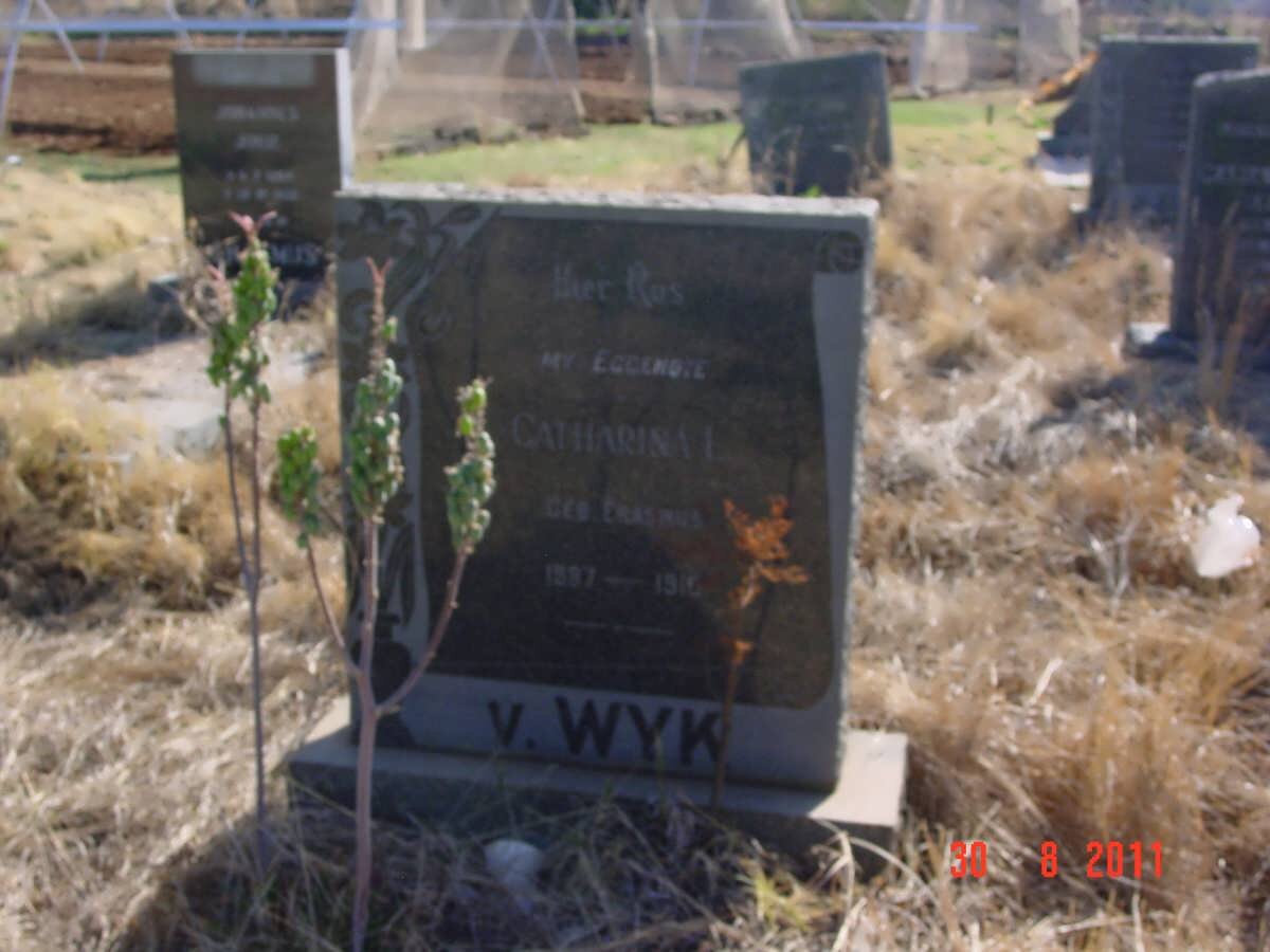 WYK Catharina L., van nee ERASMUS 18?7-191?