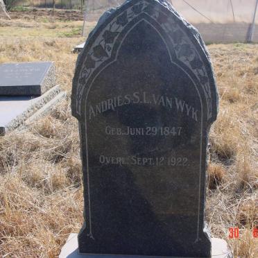 WYK Andries S.L., van 1847-1922