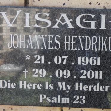VISAGIE Johannes Hendrikus 1961-2011