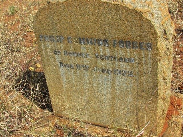 FORBES Philip Cumming -1923