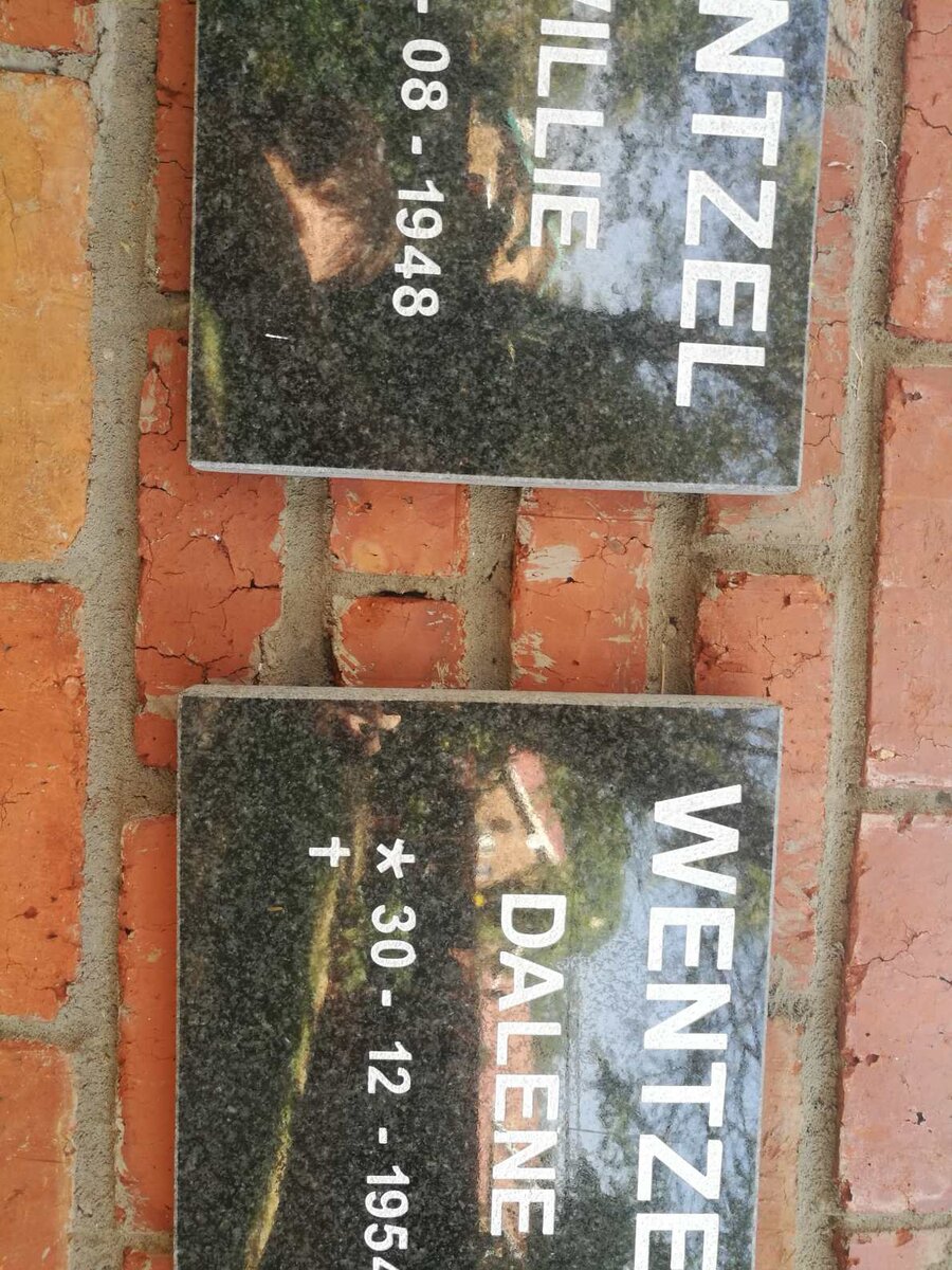 WENTZEL Willie 1948- &amp; Dalene 1954-