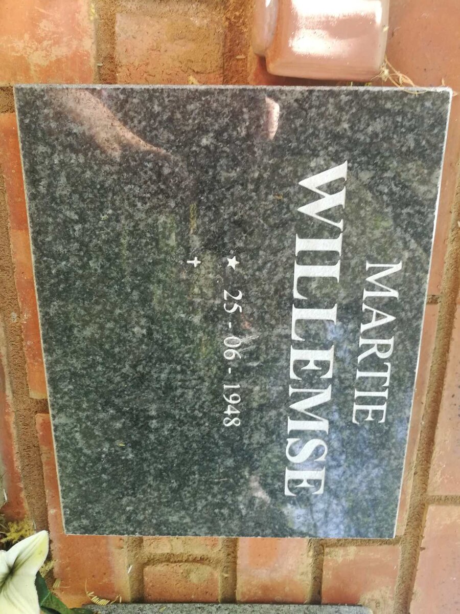 WILLEMSE Martie 1948-
