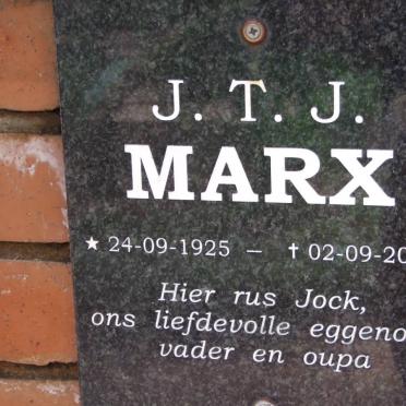 MARX J.T.J. 1925-2000