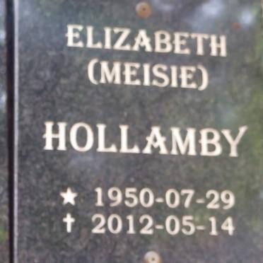 HOLLAMBY Elizabeth 1950-1912