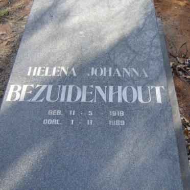 BEZUIDENHOUT Helena Johnna 1919-1989