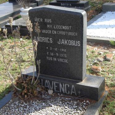 HAVENGA Andries Jakobus 1912-1975