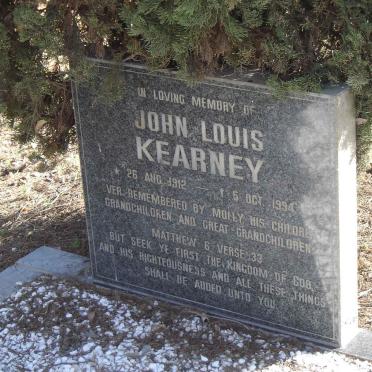 KEARNEY John Louis 1912-1994