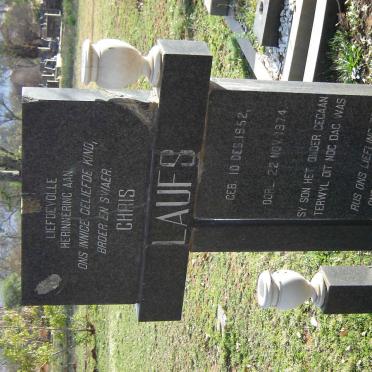 LAUFS Chris 1952-1974