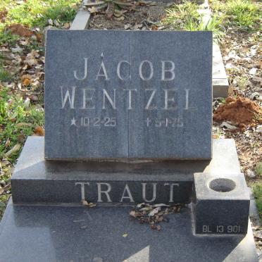 TRAUT Jacob Wentzel 1925-1925