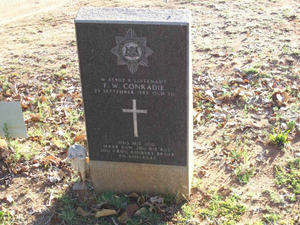 CONRADIE F.W. -1983