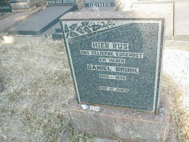 BRINK Daniel 1850-1895