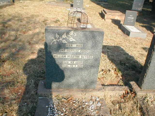 BETHGE William Martin 1883-1928