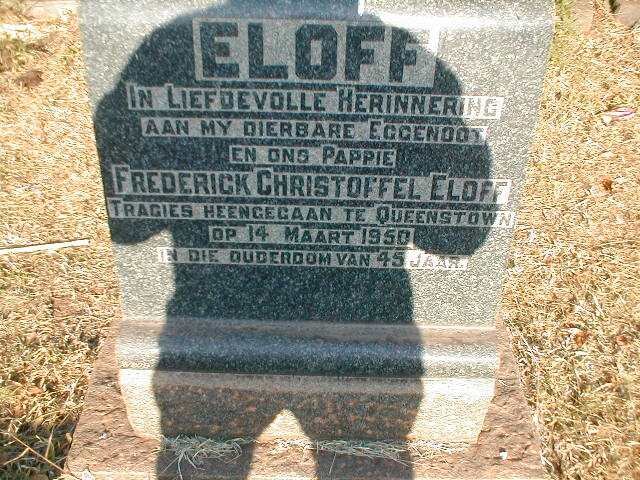 ELOFF Frederick Christoffel -1950