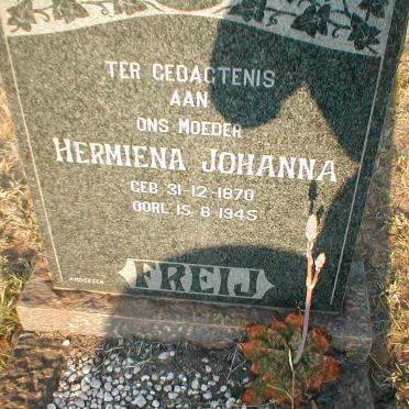 FREIJ Hermiena Johanna 1870-1945