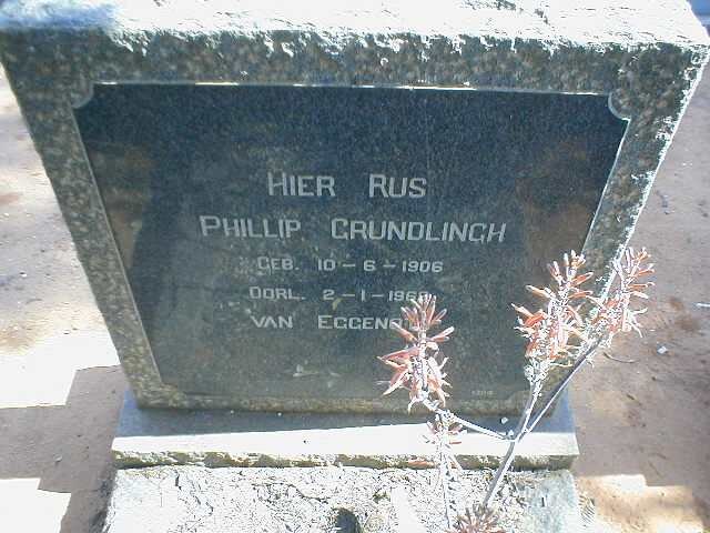 GRUNDLINGH Phillip 1906-196?