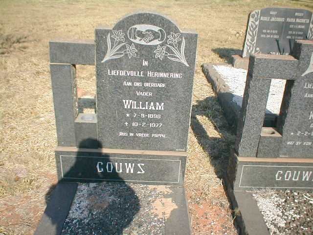 GOUWS William 1898-1977