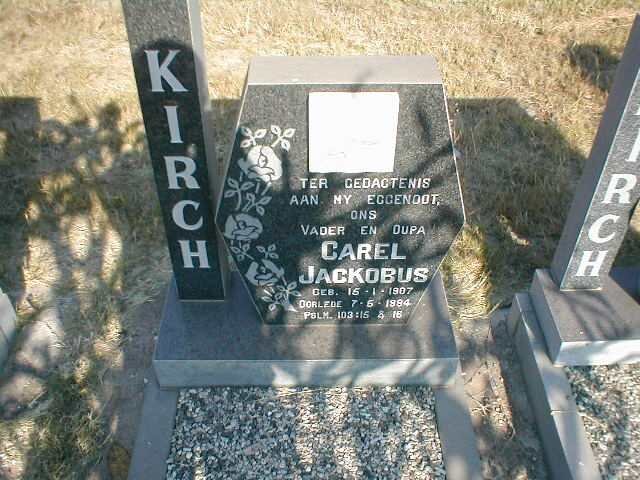 KIRCH Carel Jackobus 1907-1984