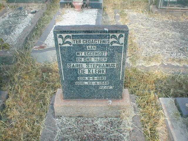 KLERK Sarel Stephanus, de 1883-1948