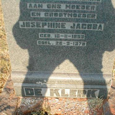 KLERK Josephine Jacoba, de 1893-1978