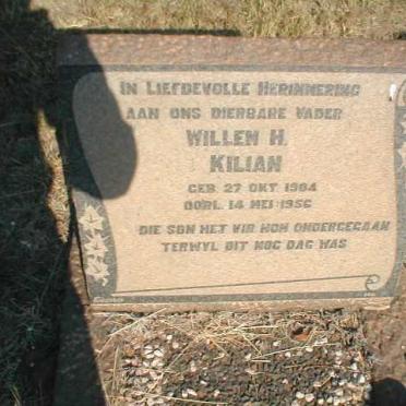 KILIAN Willem H. 1904-1956