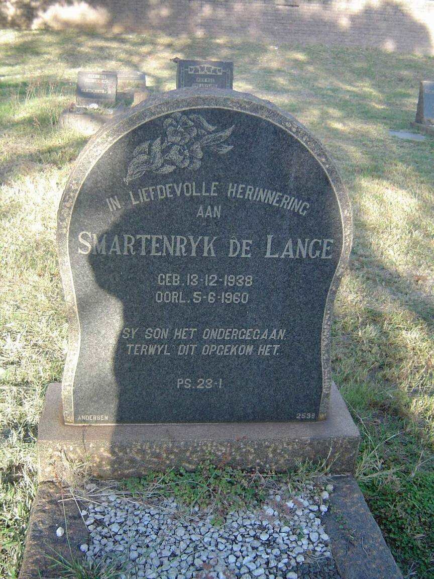 LANGE Smartenryk, de 1938-1960