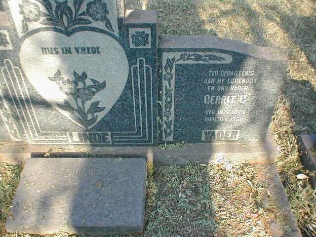 LINDE Gerrit C. 1873-1958