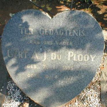 PLOOY Gert A.J., du 1895-1971