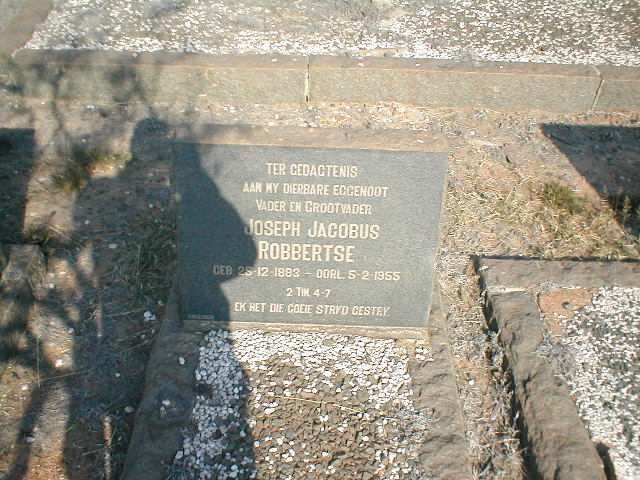 ROBBERTSE Joseph Jacobus 1883-1955