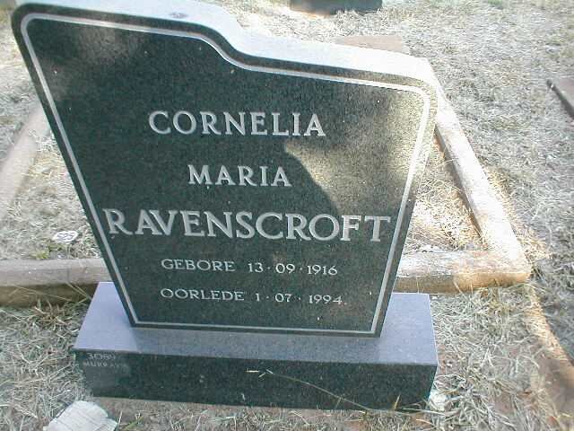 RAVENSCROFT Cornelia Maria 1916-1994