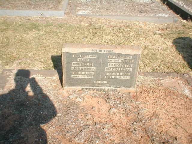 STEYNFAARD Cornelis Johannes 1863-19?? &amp; Elizabeth Magdalena 1868-1933