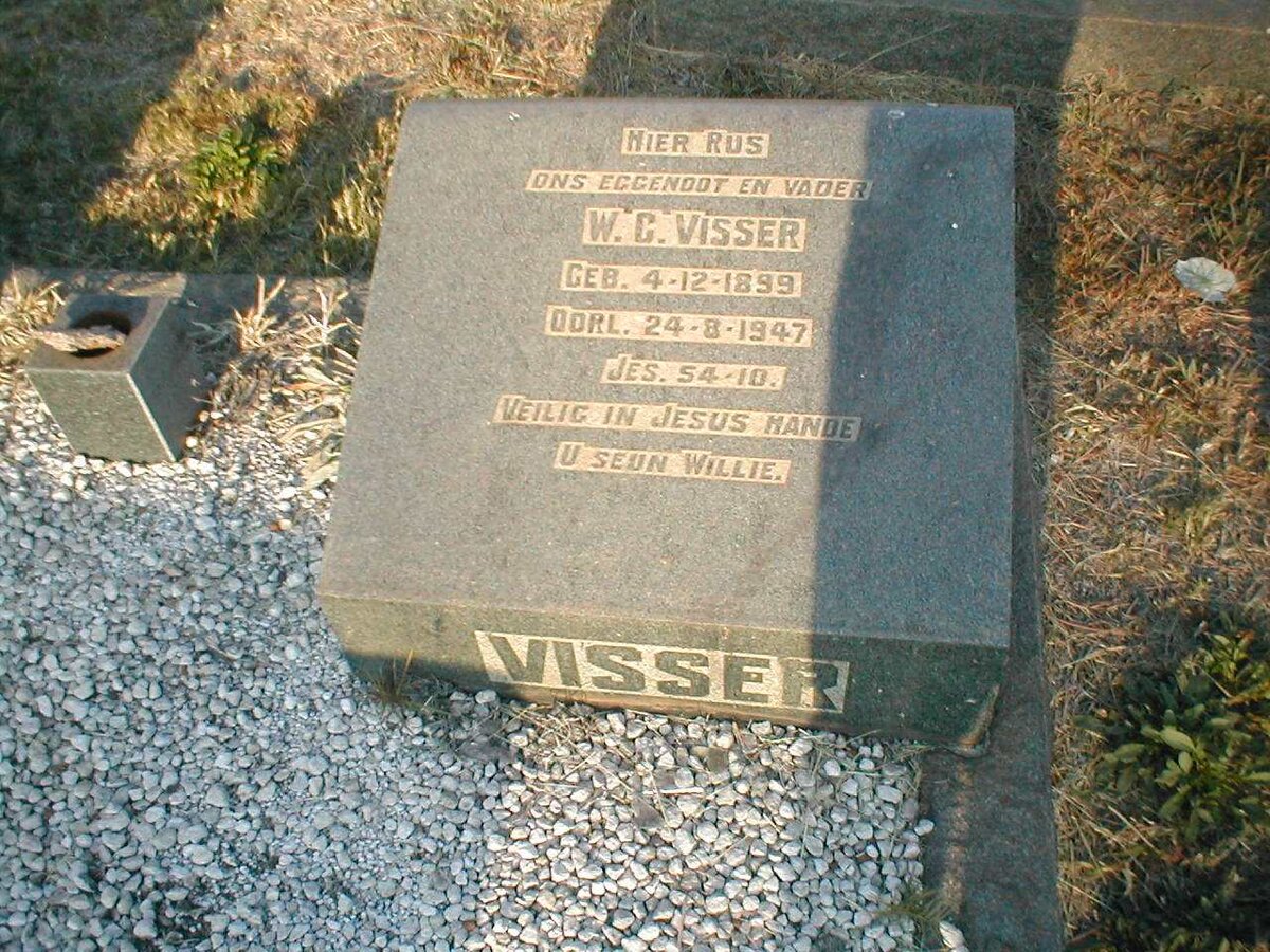 VISSER W.C. 1899-1947