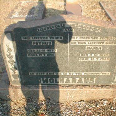 WOLMARANS Petrus 1873-1956 &amp; Maria 1875-1949