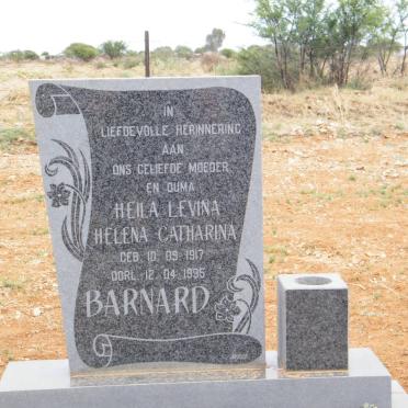 BARNARD Heila Levina Helena Catharina 1917-1995