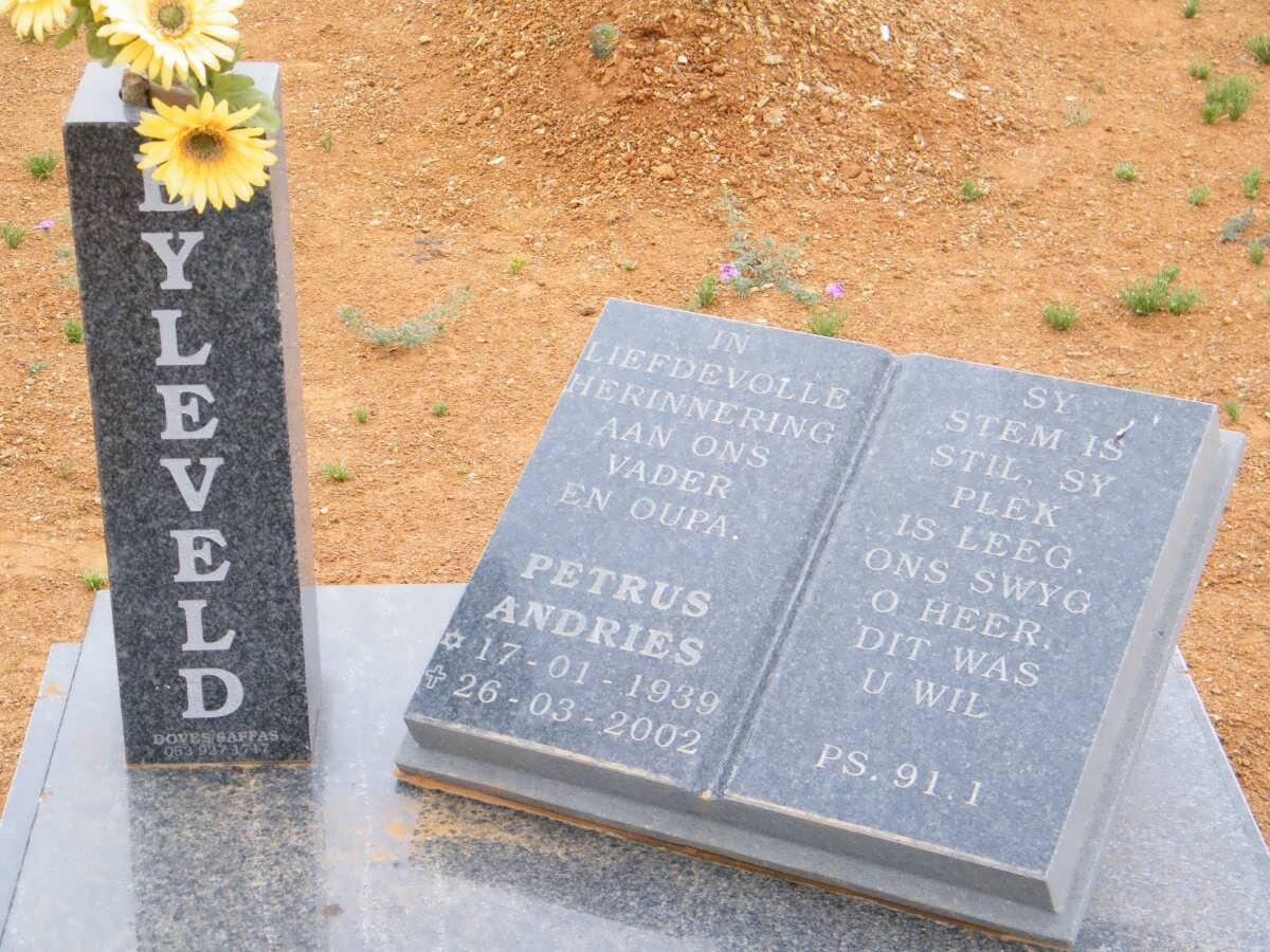 BYLEVELD Petrus Andries 1939-2002