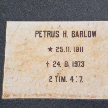 BARLOW Petrus H. 1911-1973
