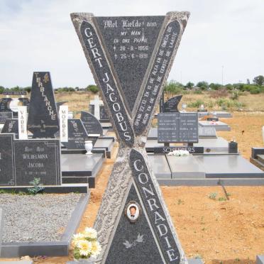 CONRADIE Gert Jacobus 1956-1991