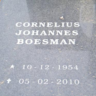 CARSTENS Cornelius Johannes Boesman 1954-2010