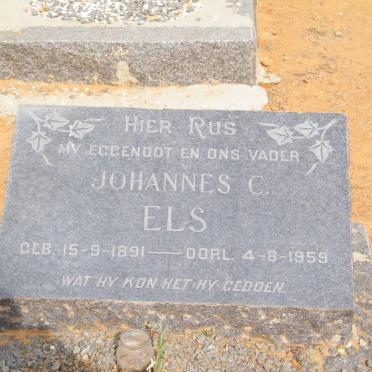 ELS Johannes C. 1891-1959