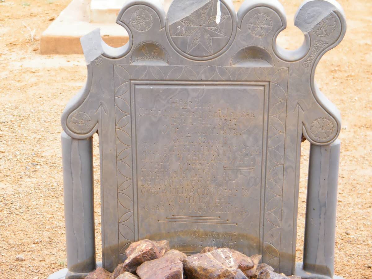 KAYSER Gerhard Ferdenant 1932-1932