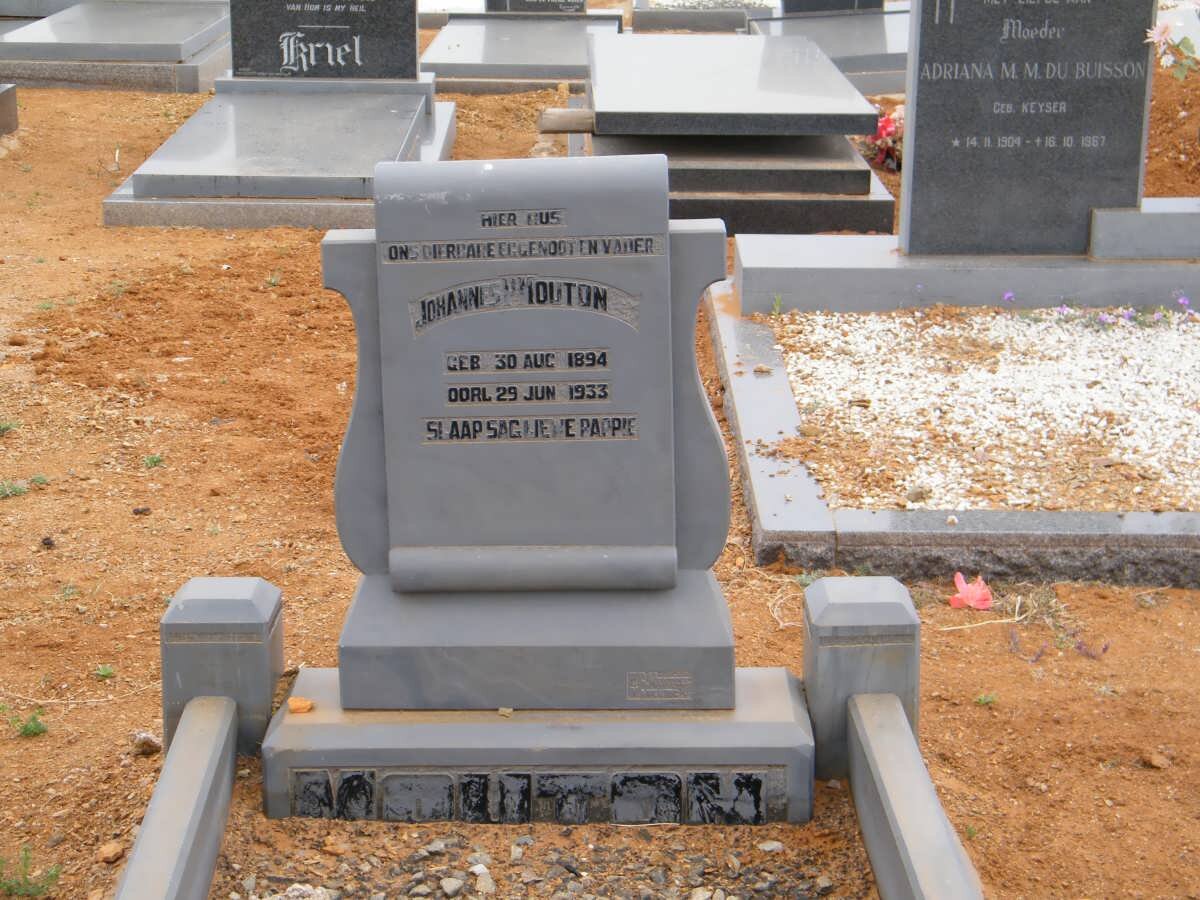 MOUTON Johannes 1894-1933