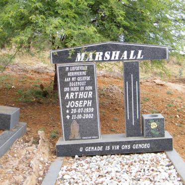 MARSHALL Arthur Joseph 1939-2002