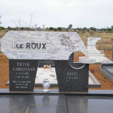 ROUX Pieter Christiaan, le 1918-1993 &amp; Sally 1927-