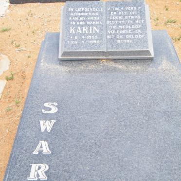 SWART Karin 1955-195?